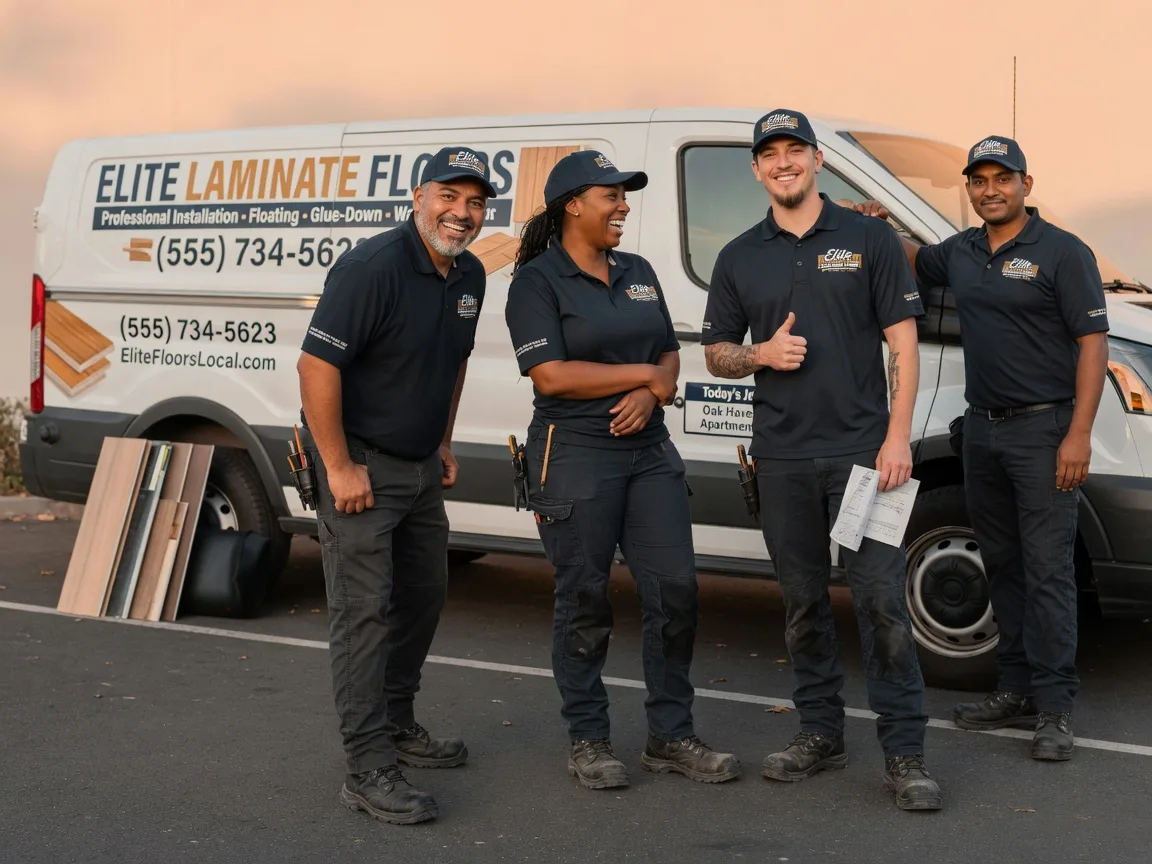 Laminate flooring installation company in Pollock, SD
